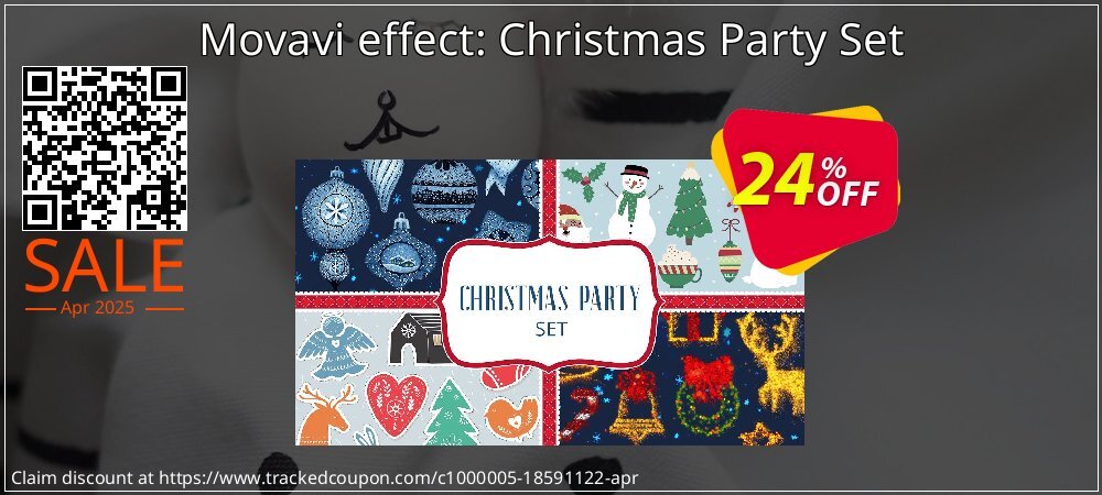 Movavi effect: Christmas Party Set coupon on April Fools' Day deals