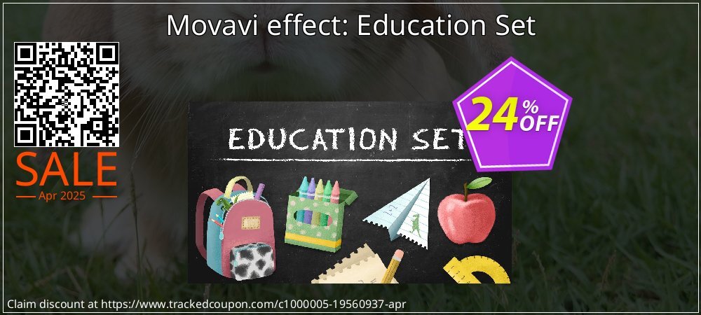 Movavi effect: Education Set coupon on April Fools Day offer