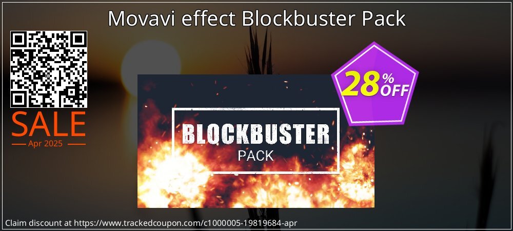 Movavi effect Blockbuster Pack coupon on National Smile Day deals