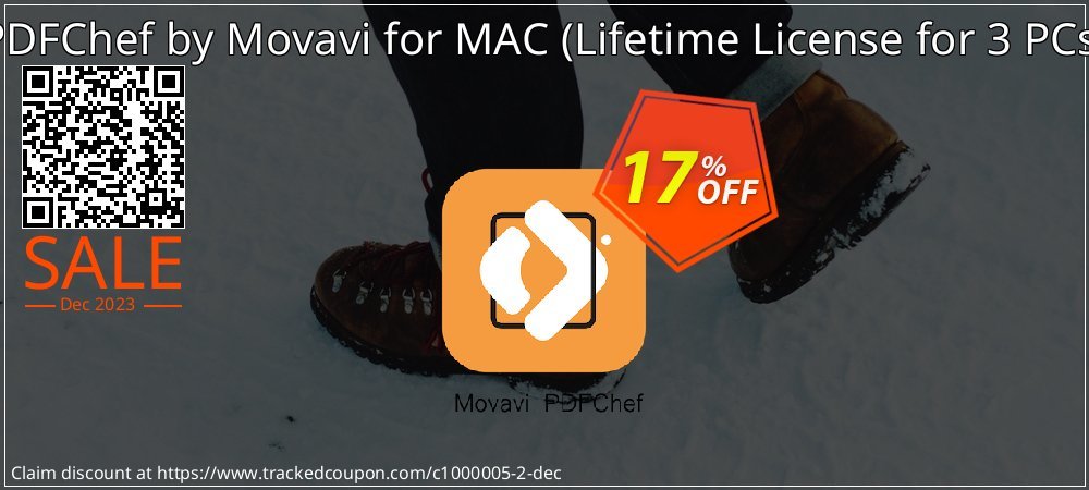 PDFChef by Movavi for MAC - Lifetime License for 3 PCs  coupon on April Fools' Day deals