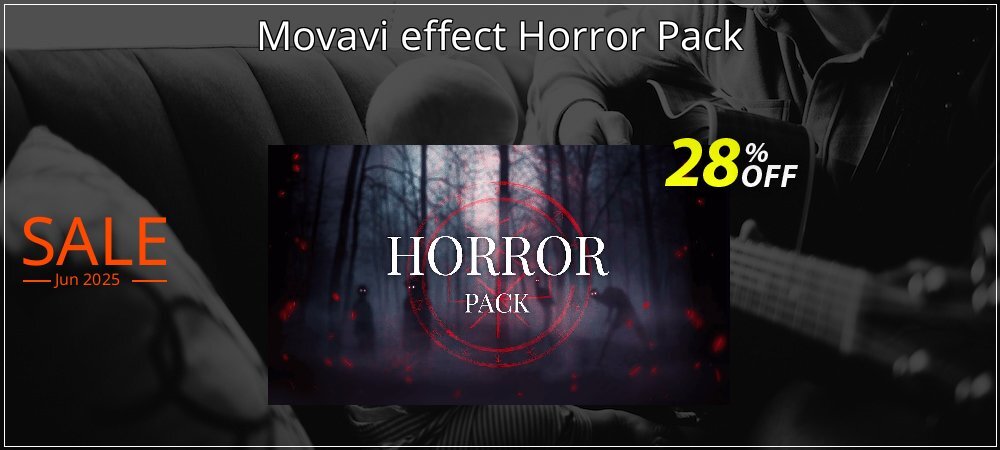 Movavi effect Horror Pack coupon on World Party Day offer