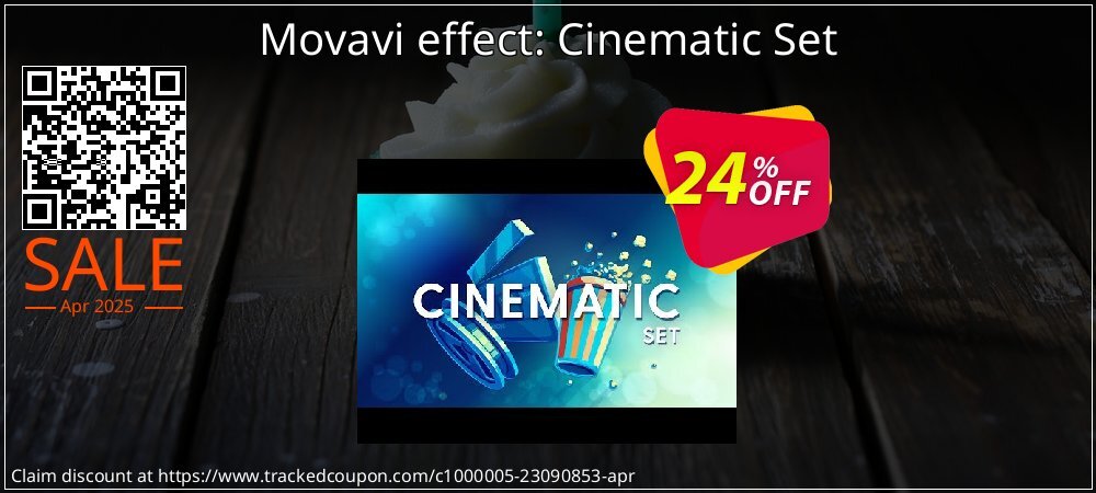 Movavi effect: Cinematic Set coupon on Easter Day offer