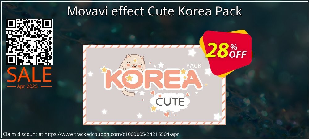 Movavi effect Cute Korea Pack coupon on Tell a Lie Day offering sales