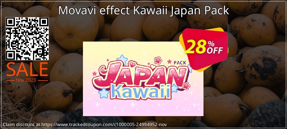 Get 20% OFF Movavi effect Kawaii Japan Pack offering sales