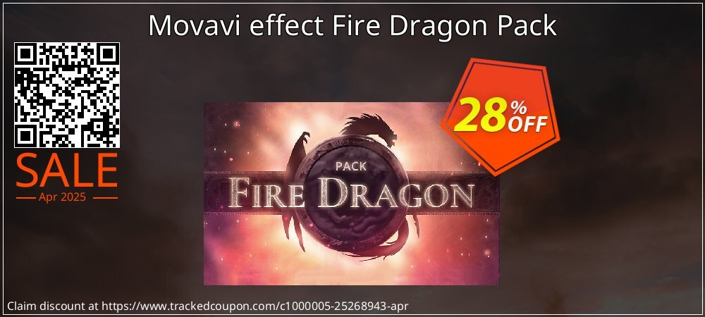 Movavi effect Fire Dragon Pack coupon on National Pizza Party Day discount