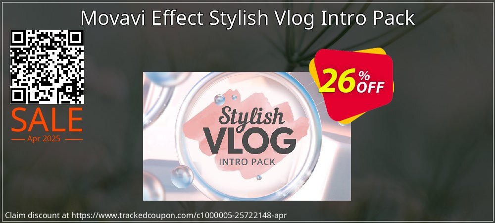 Movavi Effect Stylish Vlog Intro Pack coupon on Easter Day discount