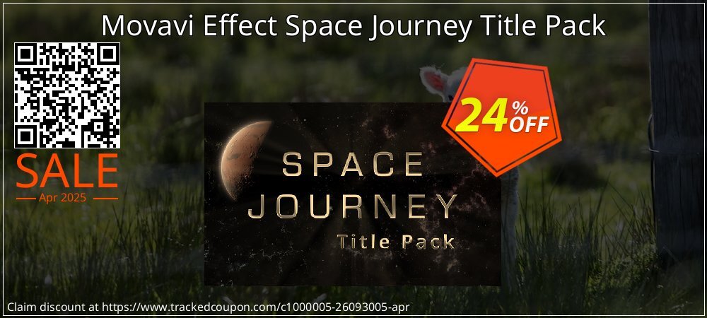 Movavi Effect Space Journey Title Pack coupon on National Walking Day super sale