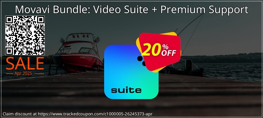 Movavi Bundle: Video Suite + Premium Support coupon on Easter Day offering discount