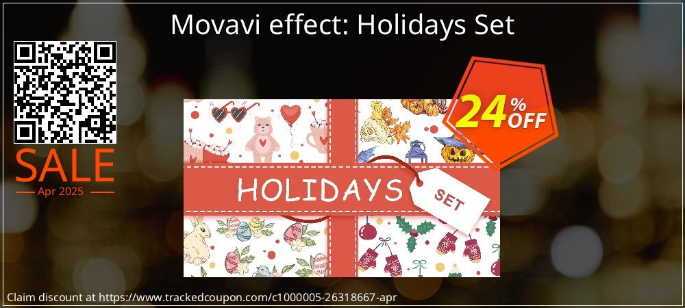 Movavi effect: Holidays Set coupon on April Fools' Day offer