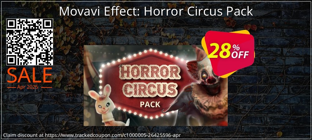 Movavi Effect: Horror Circus Pack coupon on World Party Day offer