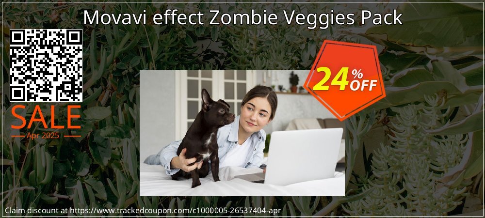 Movavi effect Zombie Veggies Pack coupon on National Smile Day offering discount