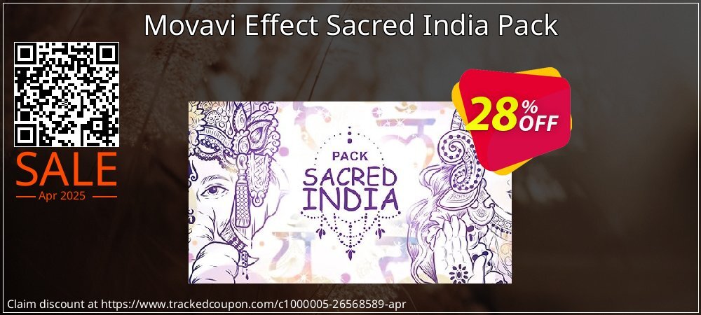 Movavi Effect Sacred India Pack coupon on April Fools' Day offer