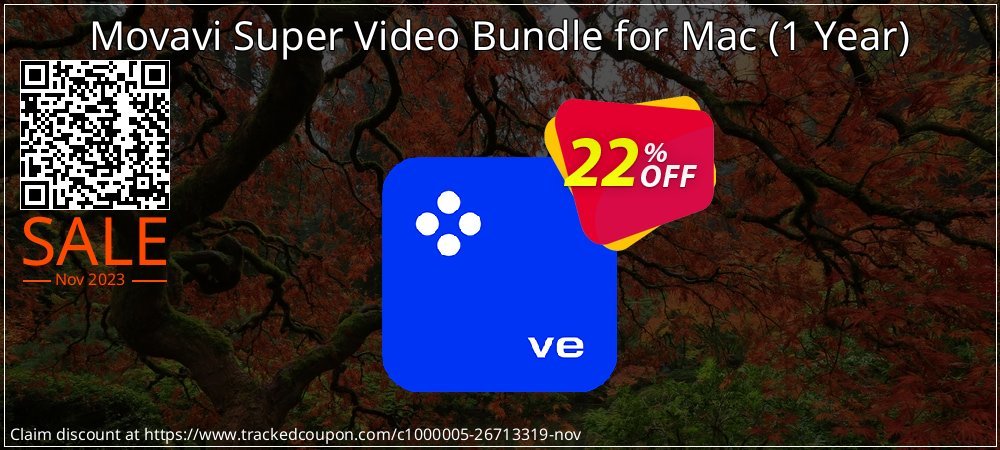Movavi Super Video Bundle for Mac - 1 Year  coupon on National Pumpkin Day deals