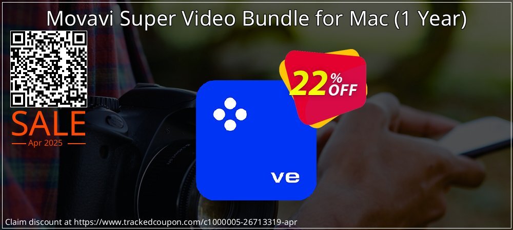 Movavi Super Video Bundle for Mac - 1 Year  coupon on April Fools' Day discount