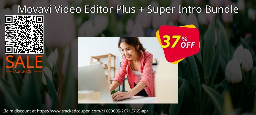 Movavi Video Editor Plus + Super Intro Bundle coupon on Mother's Day deals