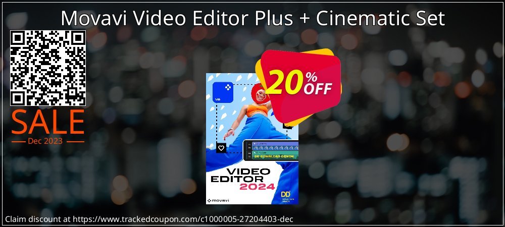 Movavi Video Editor Plus + Cinematic Set coupon on Easter Day discount