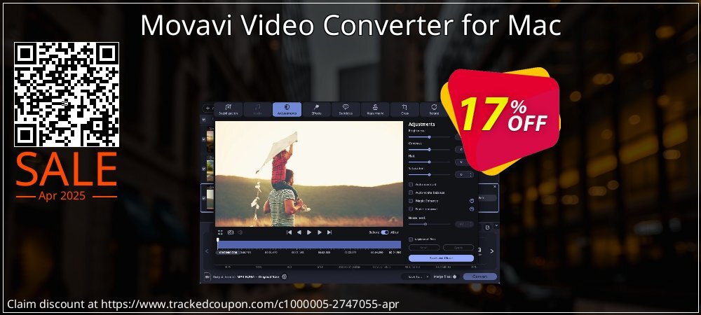 Movavi Video Converter for Mac coupon on National Walking Day offer