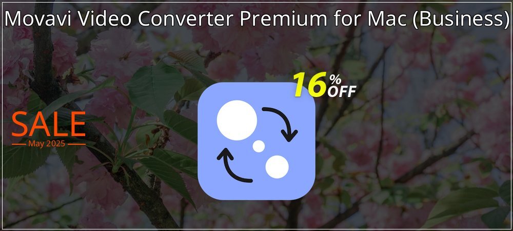 Movavi Video Converter Premium for Mac - Business  coupon on Easter Day deals