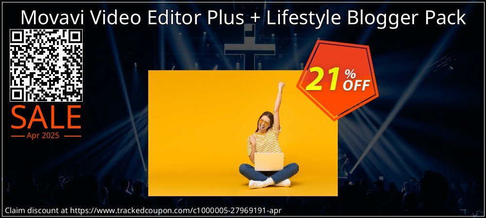 Movavi Video Editor Plus + Lifestyle Blogger Pack coupon on World Party Day discounts