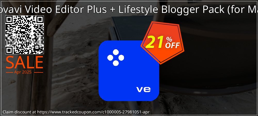 Movavi Video Editor Plus + Lifestyle Blogger Pack - for Mac  coupon on National Loyalty Day super sale