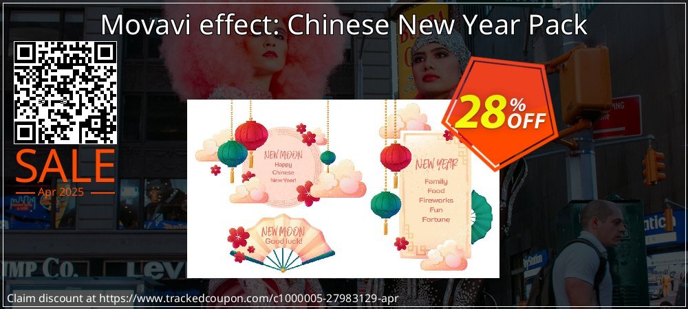 Movavi effect: Chinese New Year Pack coupon on Tell a Lie Day offering discount