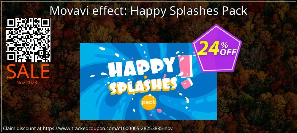 Movavi effect: Happy Splashes Pack coupon on Mother's Day offering sales