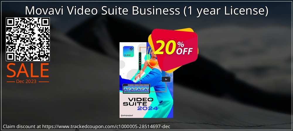 Movavi Video Suite Business - 1 year License  coupon on Macintosh Computer Day offer