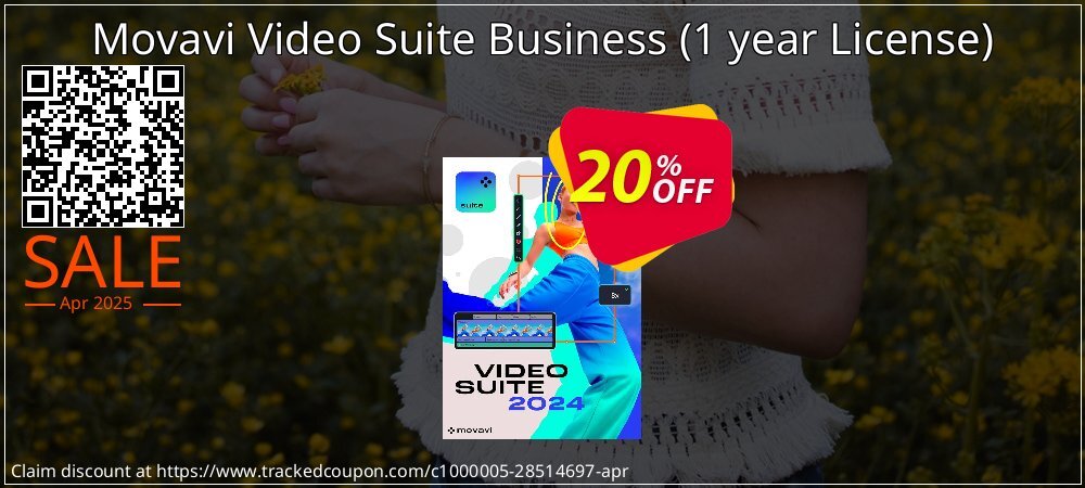 Movavi Video Suite Business - 1 year License  coupon on April Fools' Day offering sales