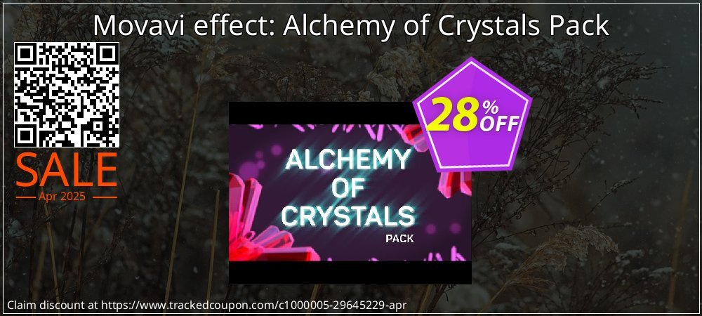 Movavi effect: Alchemy of Crystals Pack coupon on World Password Day discount