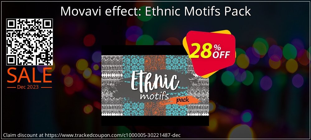 Movavi effect: Ethnic Motifs Pack coupon on April Fools' Day promotions