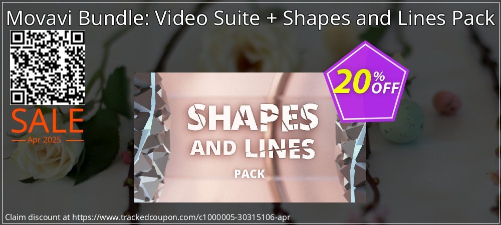 Movavi Bundle: Video Suite + Shapes and Lines Pack coupon on World Whisky Day deals