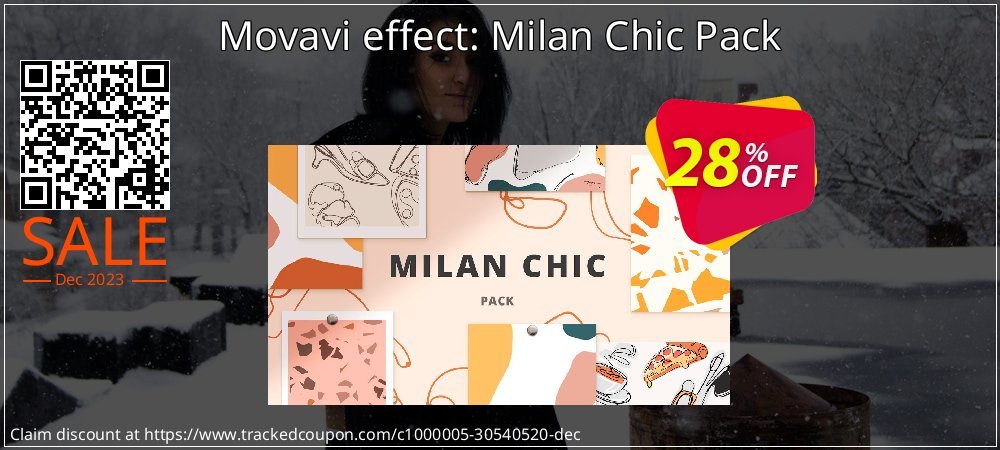 Movavi effect: Milan Chic Pack coupon on National Walking Day sales