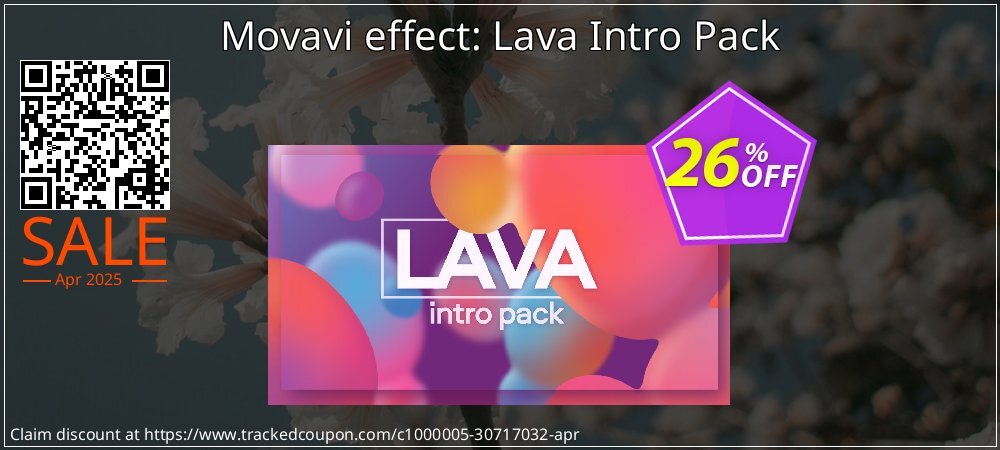 Movavi effect: Lava Intro Pack coupon on April Fools' Day offering discount