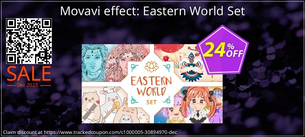 Movavi effect: Eastern World Set coupon on National Walking Day discount