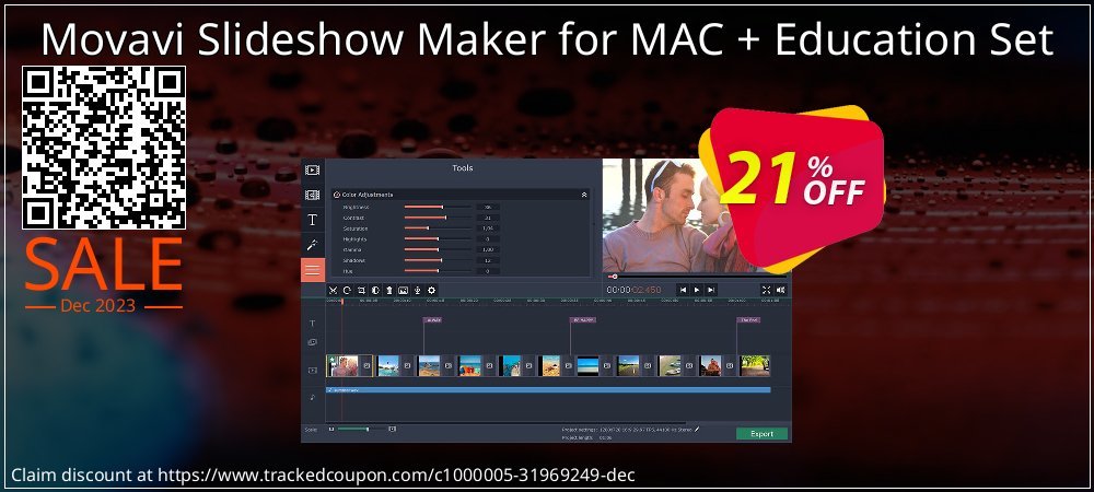 Movavi Slideshow Maker for MAC + Education Set coupon on Tell a Lie Day super sale