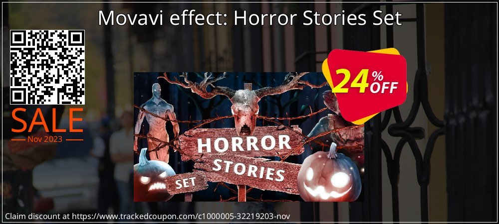 Movavi effect: Horror Stories Set coupon on World Day of Music offering sales