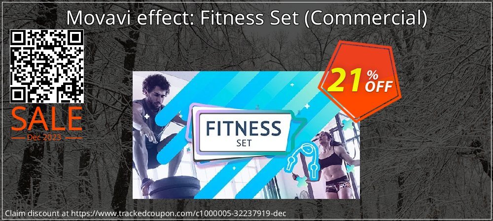 Movavi effect: Fitness Set - Commercial  coupon on New Year's Weekend offering sales