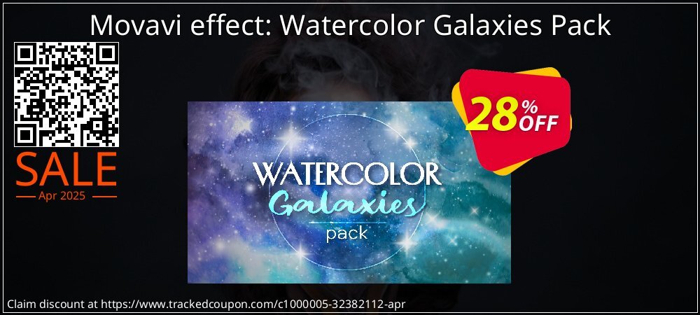 Movavi effect: Watercolor Galaxies Pack coupon on National Memo Day offering discount