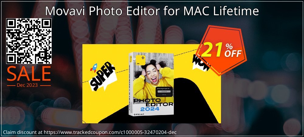 Movavi Picverse for MAC Lifetime coupon on Happy New Year sales