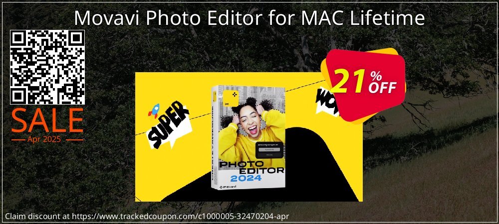 Movavi Photo Editor for MAC Lifetime coupon on Tell a Lie Day discount