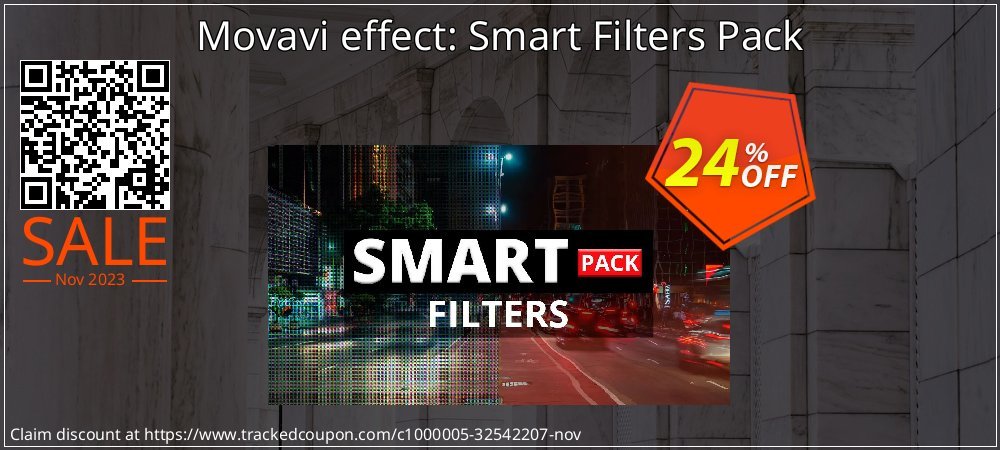 Get 20% OFF Movavi effect: Smart Filters Pack discount