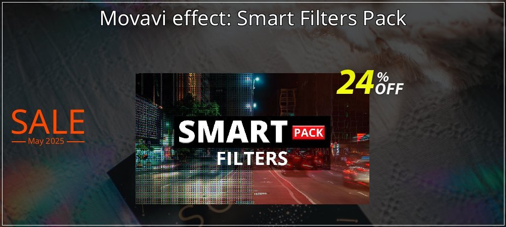 Movavi effect: Smart Filters Pack coupon on April Fools' Day super sale