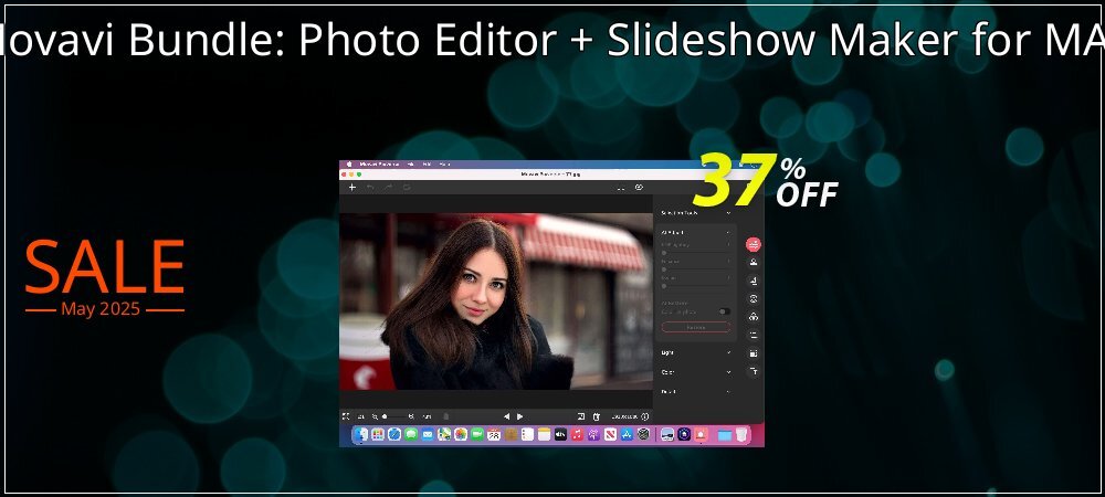 Movavi Bundle: Photo Editor + Slideshow Maker for MAC coupon on National Walking Day offering sales