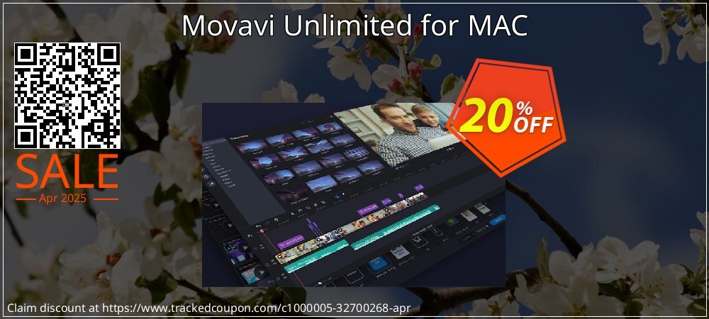 Movavi Unlimited for MAC coupon on Easter Day sales