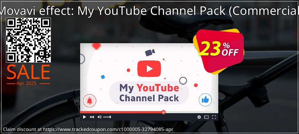 Movavi effect: My YouTube Channel Pack - Commercial  coupon on National Walking Day deals