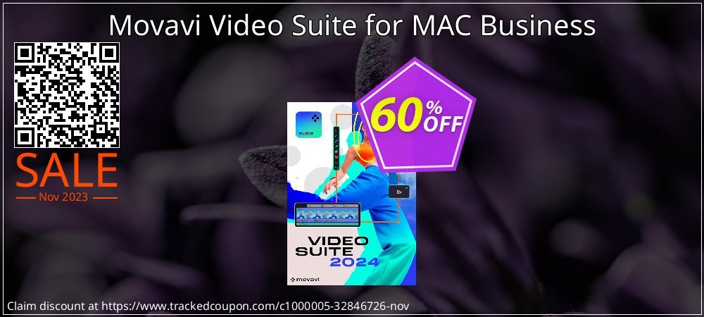 Movavi Video Suite for MAC Business coupon on New Year's Day discounts