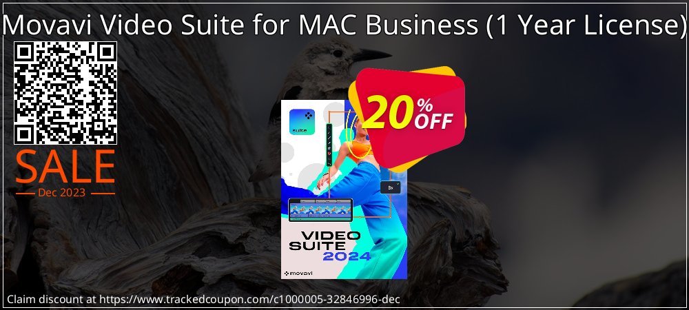 Movavi Video Suite for MAC Business - 1 Year License  coupon on Radio Day offering sales