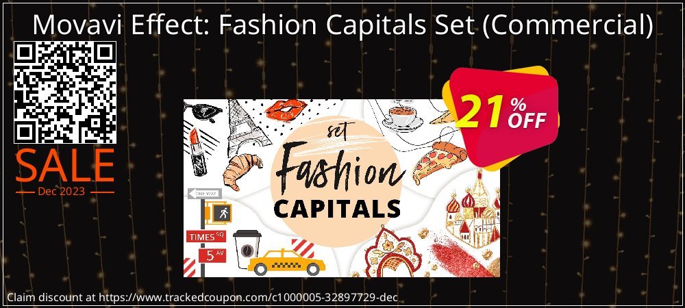 Movavi Effect: Fashion Capitals Set - Commercial  coupon on Back to School offering sales