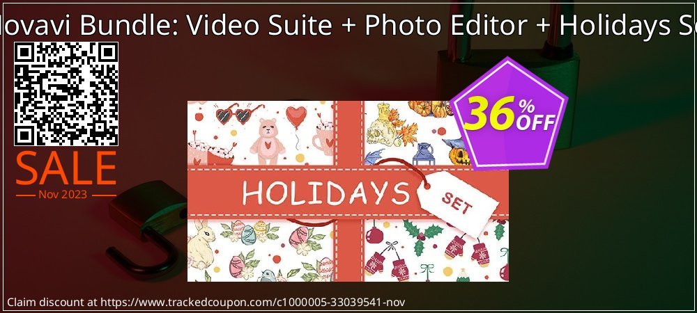 Movavi Bundle: Video Suite + Picverse + Holidays Set coupon on Back to School offering discount