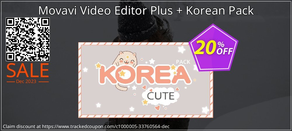 Movavi Video Editor Plus + Korean Pack coupon on Tell a Lie Day super sale